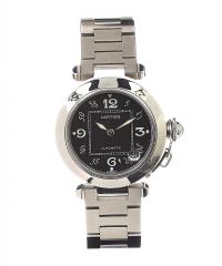 PASHA DE CARTIER' STAINLESS STEEL LADY'S WRIST WATCH at Ross's Online Art Auctions