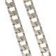 HEAVY STERLING SILVER CURB-LINK CHAIN at Ross's Online Art Auctions