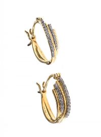 PAIR OF 9CT GOLD EARRINGS at Ross's Online Art Auctions