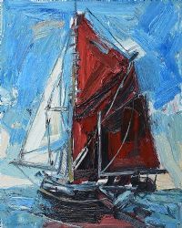 IRISH SEA TRAWLING by Colin Davidson RUA at Ross's Online Art Auctions