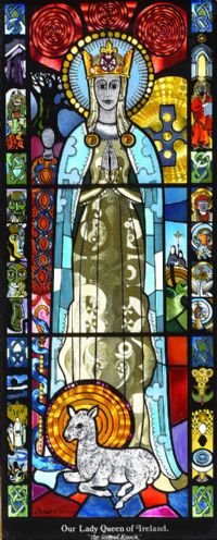 OUR LADY OF KNOCK, QUEEN OF IRELAND by Desmond M Kyne at Ross's Online Art Auctions
