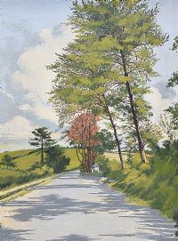 THE ROAD TO OLD SAINTFIELD by Robert John Woods at Ross's Online Art Auctions