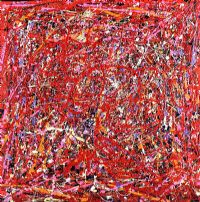 HOMAGE TO POLLOCK by David Wilson at Ross's Online Art Auctions