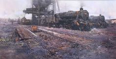 BLACK FIVE COUNTRY by David Shepherd OBE FRSA at Ross's Online Art Auctions