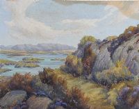 A VIEW TO THE LOUGH by Charles C. Middleton at Ross's Online Art Auctions
