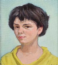 STUDY OF A GIRL by Robert Taylor Carson RUA at Ross's Online Art Auctions