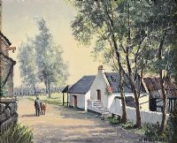 SCRABO ROAD, NEWTOWNARDS by William Henry Burns at Ross's Online Art Auctions