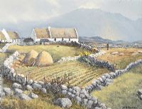 IN THE ROSSES, DONEGAL by William Henry Burns at Ross's Online Art Auctions