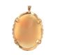 18CT GOLD MOUNTED CAMEO BROOCH at Ross's Online Art Auctions