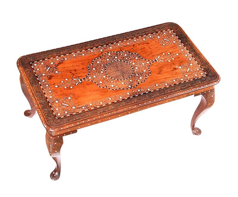 INDIAN COFFEE TABLE at Ross's Online Art Auctions
