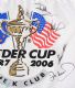 FRAMED SIGNED RYDER CUP FLAG at Ross's Online Art Auctions