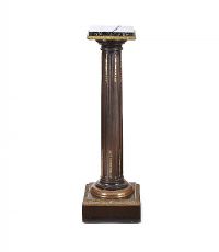 ANTIQUE MARBLE TOP TORCHERE at Ross's Online Art Auctions