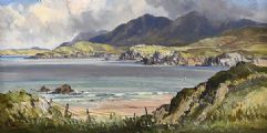 DONEGAL COAST by Rowland Hill RUA at Ross's Online Art Auctions