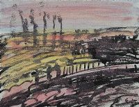 SUNSET by Evie Hone HRHA at Ross's Online Art Auctions