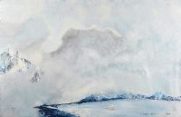 ALASKA MOUNTAINS by Jeff Adams at Ross's Online Art Auctions