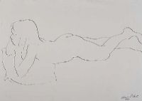 FEMALE NUDE STUDY by Vernon P. Carter at Ross's Online Art Auctions