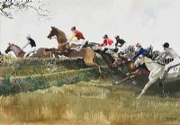THE LAST FENCE by Desmond Kinney at Ross's Online Art Auctions