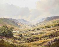 THE MOURNES, COUNTY DOWN by Robert B. Higgins at Ross's Online Art Auctions