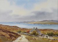 SHEEPHAVEN BAY FROM HORN HEAD, DONEGAL by Robert Egginton at Ross's Online Art Auctions
