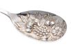 SILVER-PLATED VICTORIAN BERRY SPOON at Ross's Online Art Auctions