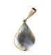 9CT GOLD MOTHER OF PEARL AND OPAL PENDANT at Ross's Online Art Auctions