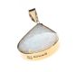 9CT GOLD MOTHER OF PEARL AND OPAL PENDANT at Ross's Online Art Auctions