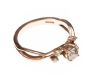 18CT ROSE GOLD DIAMOND RING at Ross's Online Art Auctions