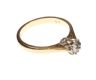 9CT GOLD DIAMOND SOLITAIRE RING at Ross's Online Art Auctions