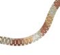 9CT GOLD THREE COLOUR TRACE-LINK BRACELET at Ross's Online Art Auctions
