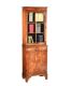 WALNUT GLAZED BOOKCASE at Ross's Online Art Auctions