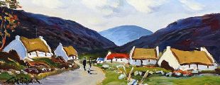CLAGHAN, DONEGAL by Tom McGoldrick at Ross's Online Art Auctions