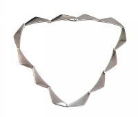 HANS HANSEN STERLING SILVER NECKLACE at Ross's Online Art Auctions