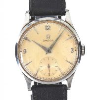 VINTAGE OMEGA STAINLESS STEEL GENT'S WRIST WATCH at Ross's Online Art Auctions