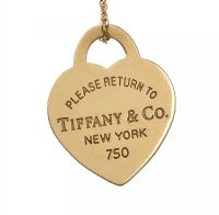 TIFFANY & CO. 18CT GOLD NECKLACE at Ross's Online Art Auctions