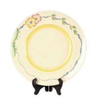 CLARICE CLIFF PLATE at Ross's Online Art Auctions