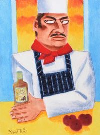 CHEF by Graham Knuttel at Ross's Online Art Auctions