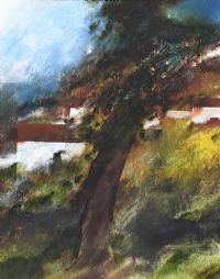 FARM HOUSE, GLENS OF ANTRIM by Robin Wylie at Ross's Online Art Auctions