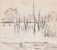 REEDS by Gerard Dillon at Ross's Online Art Auctions