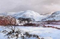 WINTER LANDSCAPE by Gerald Walby at Ross's Online Art Auctions