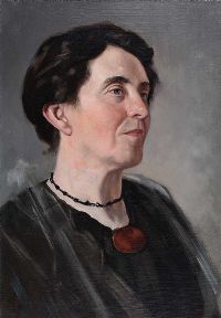 PORTRAIT OF A LADY by Irish School at Ross's Online Art Auctions