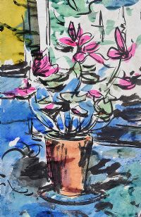 STILL LIFE, FLOWERS by Norah McGuinness HRHA at Ross's Online Art Auctions