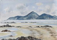 THE MOURNES by Lydia de Burgh RUA UWS at Ross's Online Art Auctions