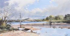 STRANGFORD LOUGH by Frank Fitzsimons at Ross's Online Art Auctions