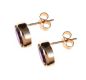 9CT GOLD AMETHYST STUD EARRINGS at Ross's Online Art Auctions