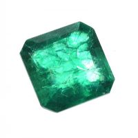 LOOSE EMERALD GEMSTONE at Ross's Online Art Auctions