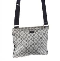 GUCCI CANVAS CROSS BODY BAG at Ross's Online Art Auctions
