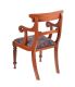 MAHOGANY BAR BACK ARMCHAIR at Ross's Online Art Auctions