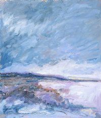 WINTER SETTING IN by Robert Bottom RUA at Ross's Online Art Auctions