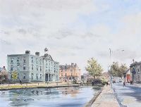 PORTABELLO HOUSE, DUBLIN by Colin Gibson at Ross's Online Art Auctions