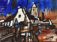 THE VILLAGE HALL by J.P. Rooney at Ross's Online Art Auctions